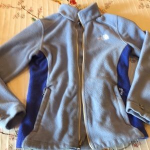 North Face zip up fleece.